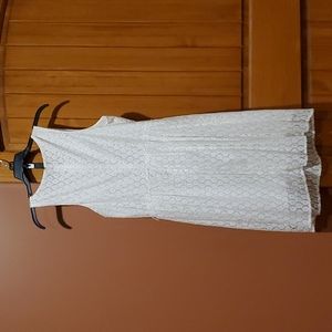 Nicole Miller lace white dress